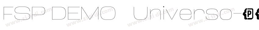 FSP DEMO   Universo字体转换